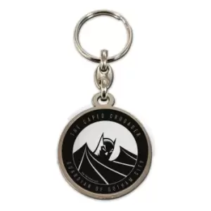 DC Comics Metal Keychain The Caped Crusader Batman 7 cm