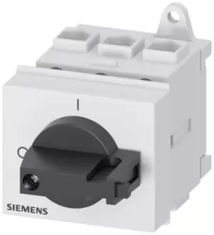 Siemens 32A 3 Switch Disconnector, Size 2 Fuse Size