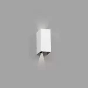 Blind Outdoor LED Up Down Wall Lamp White 6W 3000K IP54