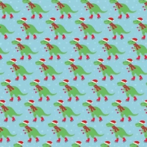 Christmas Roarsome Dinosaur Wrapping Paper