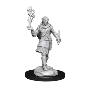 Critical Role Unpainted Miniatures (W1) Pallid Elf Rogue and Bard Male