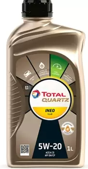 TOTAL Engine oil 5W-20, Capacity: 1l 2195026