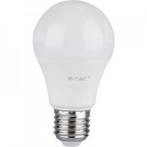 V-TAC 230 LED (monochrome) EEC A+ (A++ - E) E27 Arbitrary 9 W = 60 W Cool white (Ø x L) 58mm x 106mm