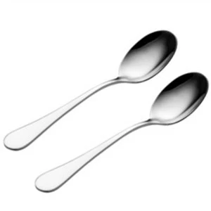Viners Select 18.0 Stainless Steel Serving Spoons Set of 2 Silver 4 x 16 x 32 cm
