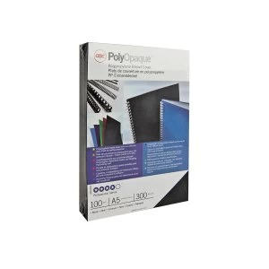 GBC IB387289 PolyOpaque A4 Binding Covers Red Pack of 100