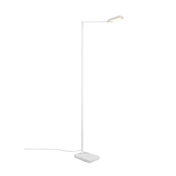 Pavia Modern LED Integrated Floor Lamp White Matt 2300-3000-4000K