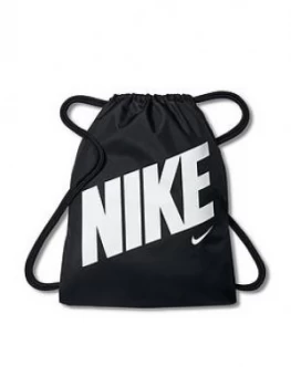 Nike Childrens Graphic Gym Sack - Black/White