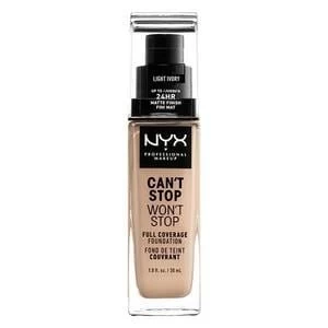 NYX Professional Makeup Cant Stop Foundation Light Ivory