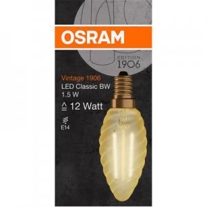 OSRAM 4058075293243 LED (monochrome) EEC A++ (A++ - E) E14 Candle 2 W Warm white (Ø x L) 35.0 mm x 100.0 mm