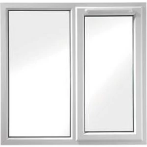 Wickes Upvc Casement Window White 1190 x 1160mm Rh Side Hung
