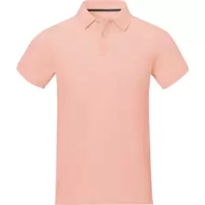 Elevate Mens Calgary Short Sleeve Polo (XXL) (Pale Blush Pink)