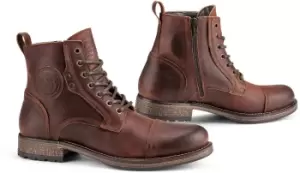 Falco Kaspar Motorcycle Boots, brown, Size 41, brown, Size 41