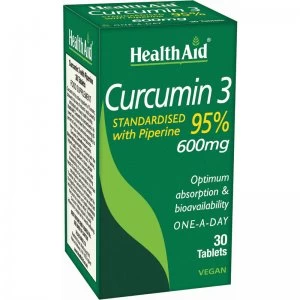 HealthAid Curcumin-3 - 30 Tablets