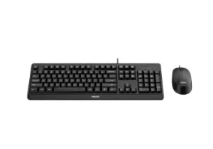 Philips 2000 series SPT6207BL/40 keyboard Mouse included USB...