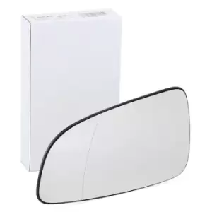BLIC Wing Mirror Glass 6102-02-1271238P Side Mirror Glass,Mirror Glass OPEL,Astra H Caravan (A04),Astra H Schragheck (A04),Astra H GTC (A04)