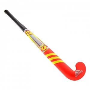 adidas K17 King Hockey Stick - Red/Yellow