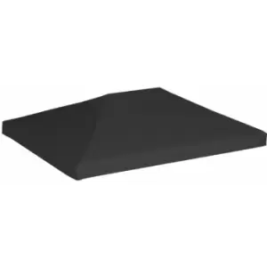 Gazebo Top Cover 270 g/m² 4x3 m Black Vidaxl Black