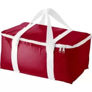 Larvik Cooler Bag (Pack of 2) (39 x 22 x 20 cm) (Red) - Bullet