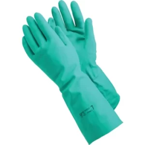 48 Tegera Green Nitrile Coated Glove 45CM Size 8