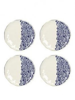 Kitchencraft Mikasa Azores Speckle Side Plates ; Set Of 4