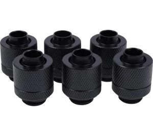 Icicle 13/10 mm Compression Fittings Black