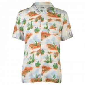 Wrangler Resort Cactus Shirt - Glow Orange
