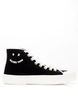 Paul By Paul Smith Smile High Top Trainers - Black