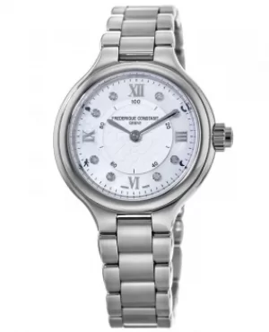 Frederique Constant Horological Silver Dial Steel Womens Watch FC-281WHD3ER6B FC-281WHD3ER6B