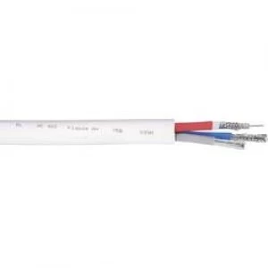 Coax Outside diameter 6.90 mm 75 120 dB White Interkabel AC 400 Sold by the metre