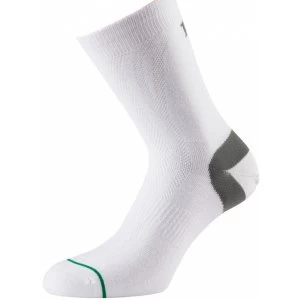 1000 Mile Ultimate Tactel Sock White Ladies S