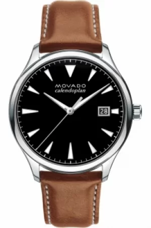 Mens Movado Heritage Series Calendoplan Watch 3650001