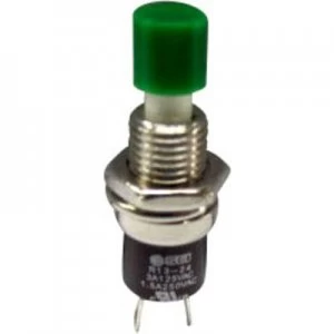SCI R13 24B1 05 GN Pushbutton 250 V AC 1.5 A 1 x OnOff momentary