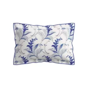 V&A Baroque Oxford Pillowcase, Indigo