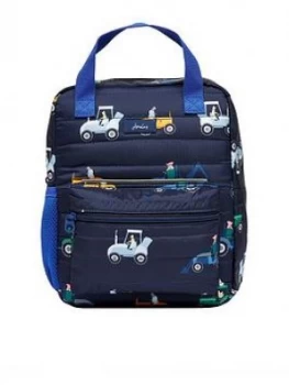 Joules Boys Tractor Venture Backpack - Navy