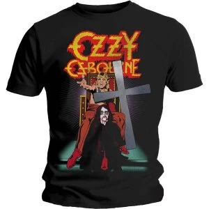 Ozzy Osbourne - Speak of the Devil Vintage Mens Large T-Shirt - Black