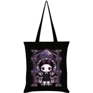 Mio Moon Miss Addams Tote Bag (One Size) (Black) - Black