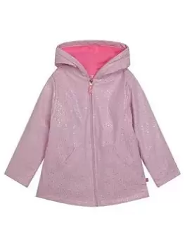 Billieblush Girls Glitter Raincoat - Pink, Size 8 Years, Women