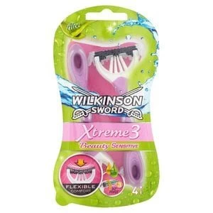 Wilkinson Sword Xtreme 3 Beauty Sensitive Disposables 4s