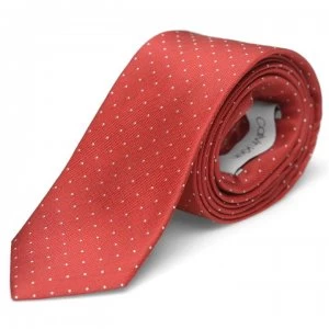 Calvin Klein Dotted Tie - Red 600
