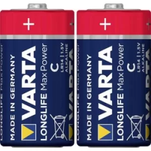Varta Longlife Max Power LR20 D battery Alkali-manganese 16500 mAh 1.5 V 2 pc(s)