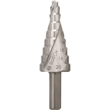 2608597519 4 - 20/8/75Mm Hss-Tin Step Drill Bit