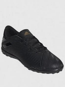 adidas Junior Nemeziz 19.4 Astro Turf Football Boots - Black, Size 5.5