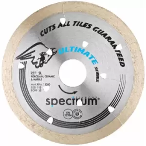 Ox Tools - ox Spectrum Ultimate Dia Blade - All Tiles Guaranteed - 105/22.23/16mm
