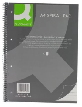 Q-Connect A4 Spiral Notepad - Pack of 5