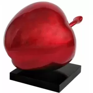 Apple Red Sculpture - Premier Housewares