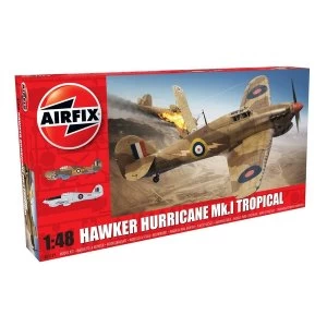 Hawker Hurricane Mk.I Tropical Series 5 1:48 Air Fix Model Kit