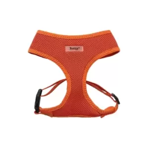 Bunty Orange Mesh Dog Harness