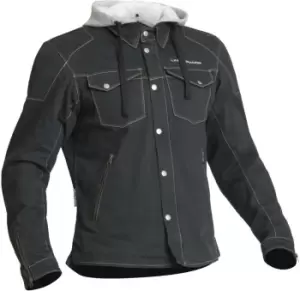 Lindstrands Bjurs Motorcycle Textile Jacket, black-grey, Size 58, black-grey, Size 58