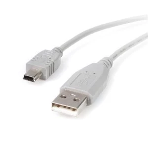 StarTech 1ft Mini USB 2.0 Cable A to Mini B MM