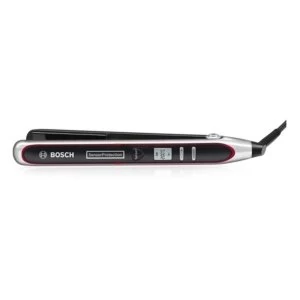 Bosch PHS8667GB Ceramic Hair Straighteners with LCD Display and Rounded Plates